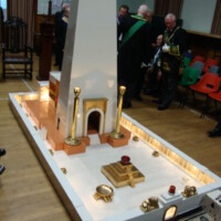 Building of King Solomans Temple at Lodge St Joh Corstorphine No.788.