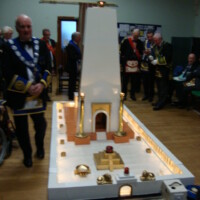 Building of King Solomans Temple at Lodge St Joh Corstorphine No.788.