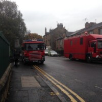 Fire at Corstorphine Public Hall - 2013.