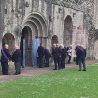 Companions gathering before the Convocation.